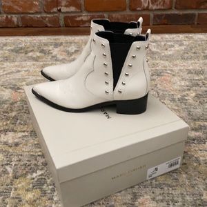Marc Fisher Yente Ivory boot size 6